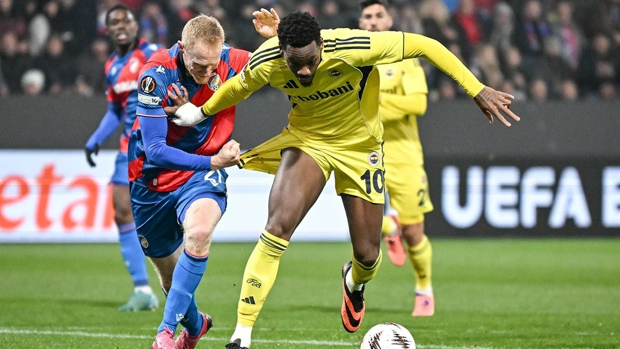 Son dakika: Fenerbahçe, Çekya deplasmanında Viktoria Plzen ile 0-0 berabere kaldı