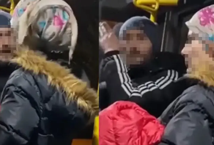 Halk otobüsünde kavga çıktı: Yavaş sürmezsen seni camdan atarım