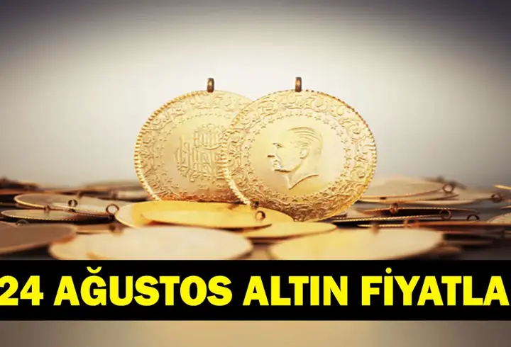 24 AĞUSTOS CANLI ALTIN FİYATLARI: Bugün Gram, Çeyrek, Cumhuriyet Ne Kadar? Kapalıçarşı Altın Fiyatları Ne Durumda?