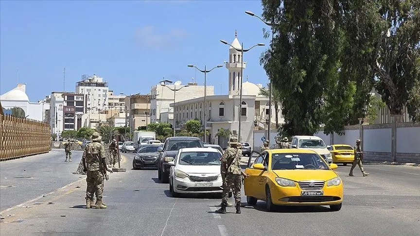 Libya'nın başkenti Trablus'taki olaylar varılan ateşkesin ardından yatışmış durumda