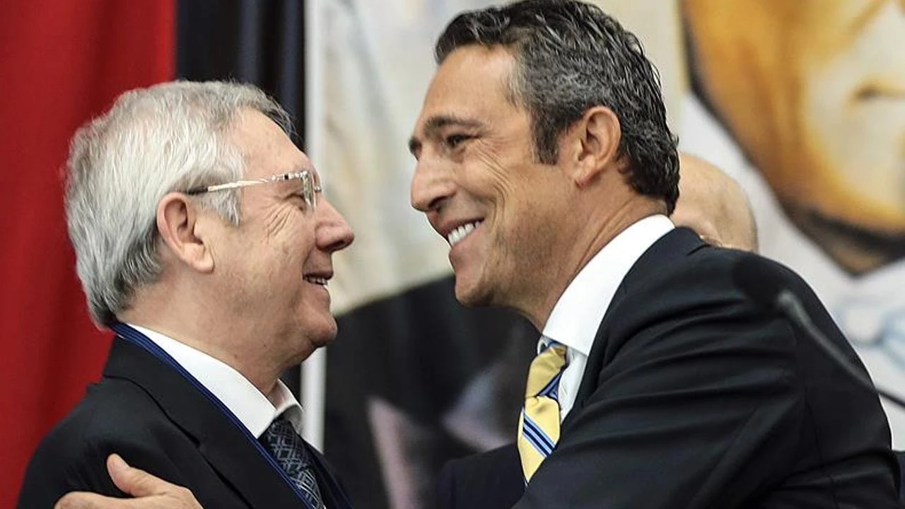 Fenerbahçe Kulübü Başkanı Ali Koç'tan Aziz Yıldırım'a ziyaret