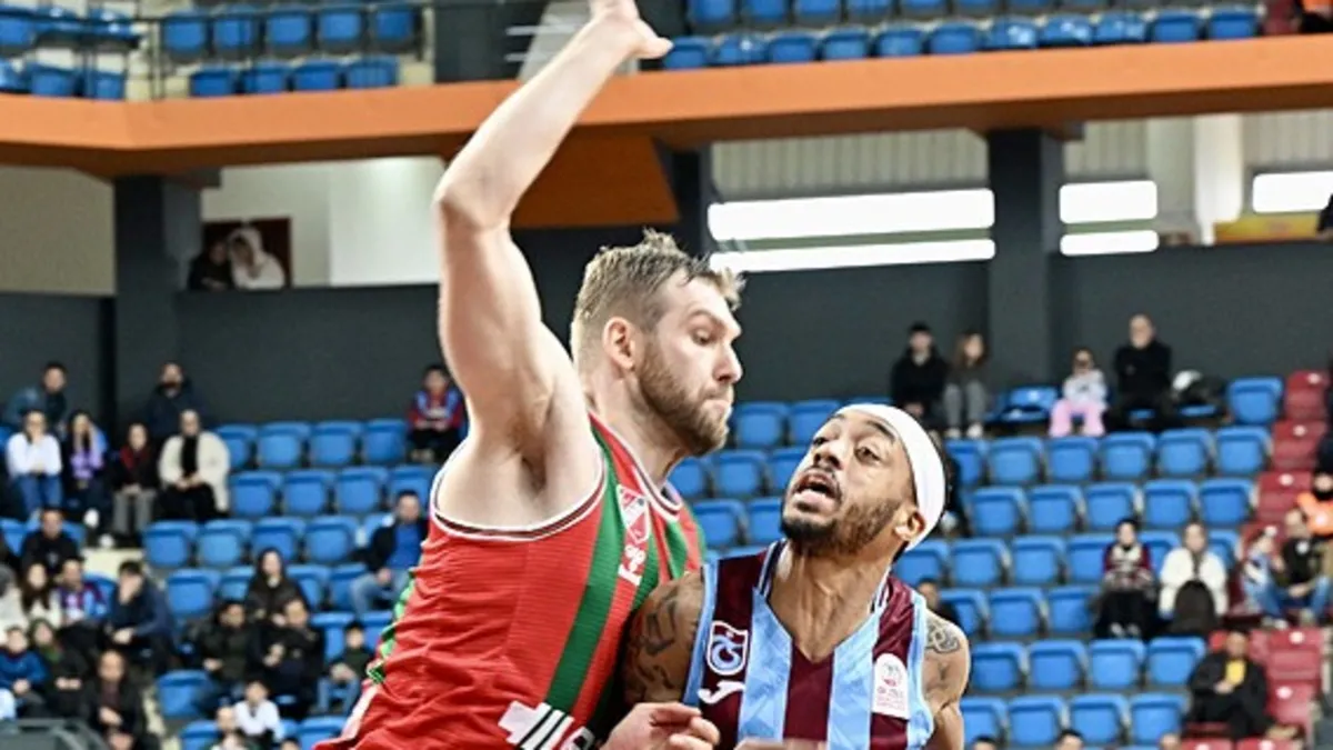 Trabzonspor, Karşıyaka karşısında potada galip!