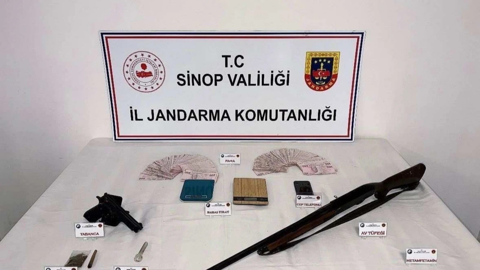 Sinop'ta uyuşturucu operasyonu: İki kişi tutuklandı