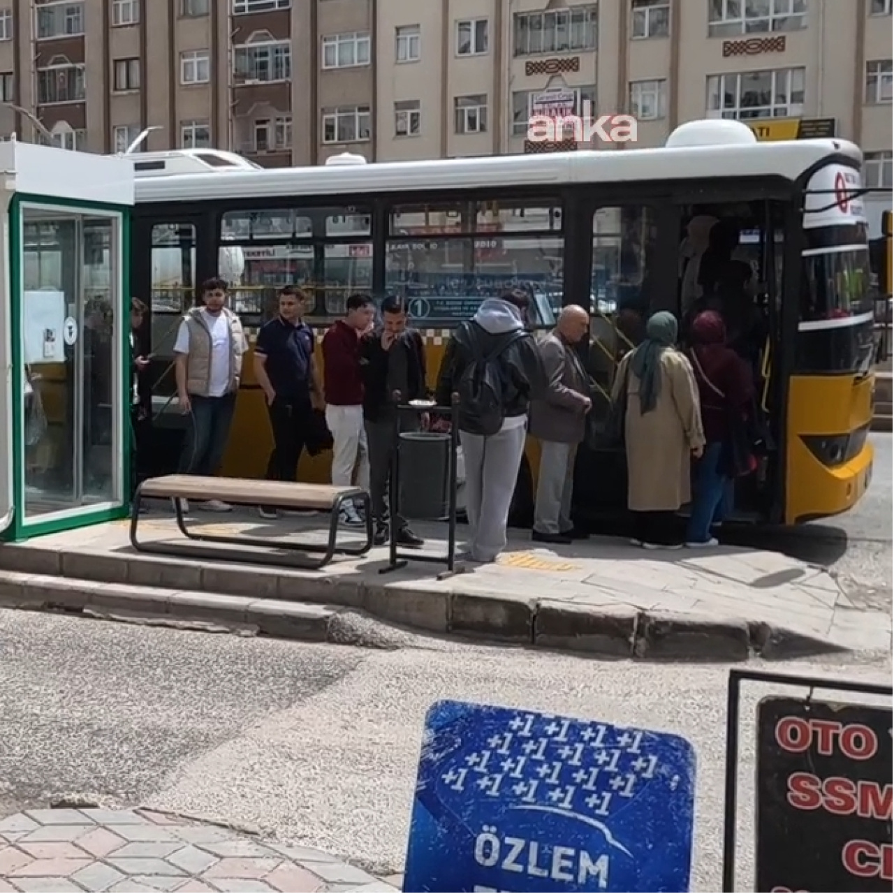 Yozgat'ta toplu taşımaya akaryakıt zammı