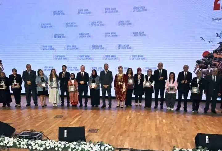 Samsunlu Kadın Çiftçilere Bakanlıktan Örnek Uygulama Ödülü
