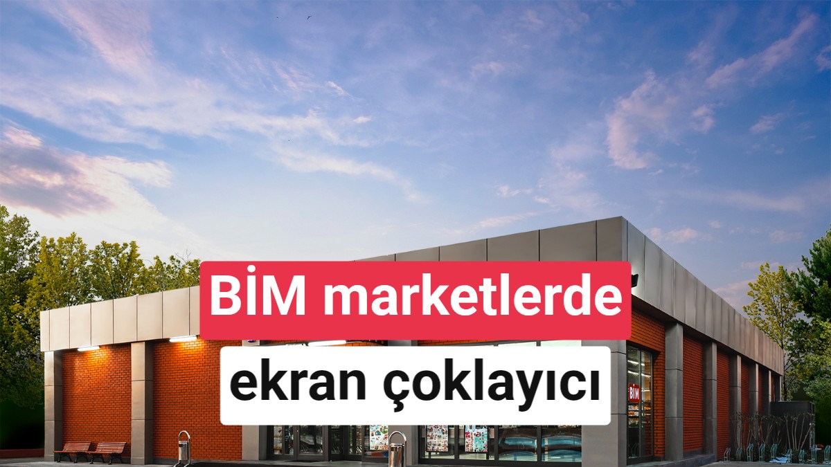 BİM marketler taşınabilir ekran çoğaltıcı satıyor