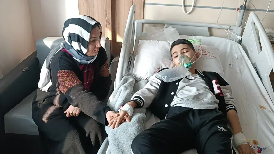 54 gündür öksüren Muhammed İstanbul'a sevk edildi