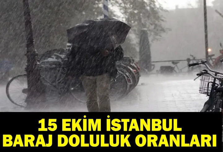 İSKİ Baraj Doluluk Oranları 15 Ekim 2026: İstanbul'un Barajları Ne Kadar Doldu? İSKİ Açıkladı! Doluluk Oranında Rekor Artış