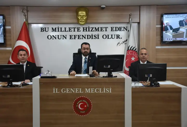 Niğde İl Genel Meclisi'nde Komisyon üyeleri belirlendi