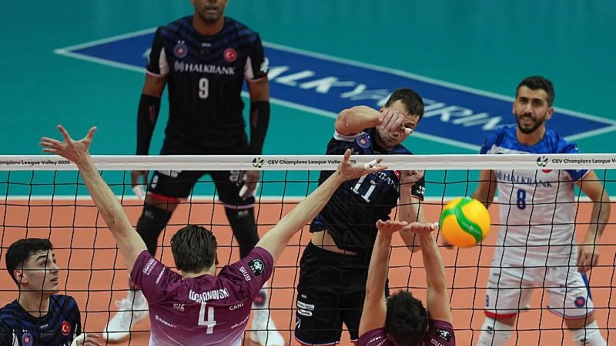 Halkbank 3-1 PGE Projekt (MAÇ SONUCU ÖZET)