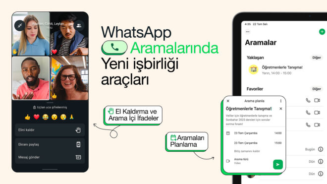 WhatsApp, grup arama altyapısı için yeni özellikler duyurdu