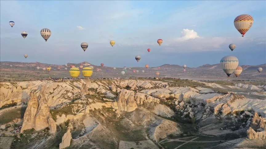 Kapadokya, yılın ilk 5 ayında 1 milyon 652 bin 261 turisti ağırladı