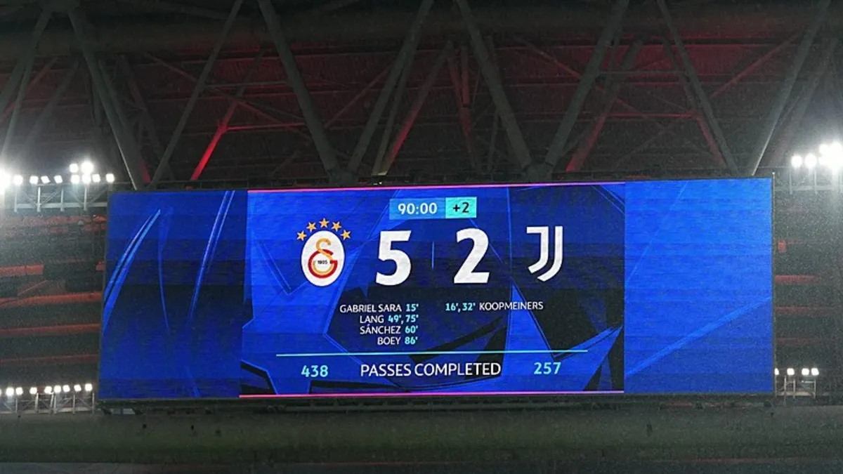 Galatasaray UEFA Şampiyonlar Ligi'nde bir ilki başardı!