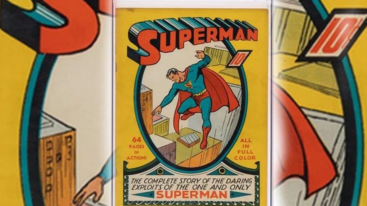 Çatı katında bulunan el değmemiş Superman'a rekor fiyat