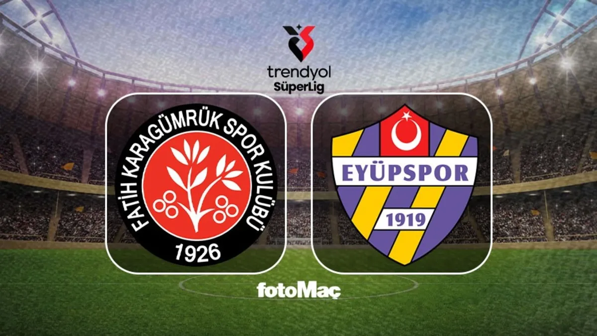 Mısırlı.com.tr Fatih Karagümrük-İkas Eyüpspor maçı CANLI | Trendyol Süper Lig CANLI MAÇ