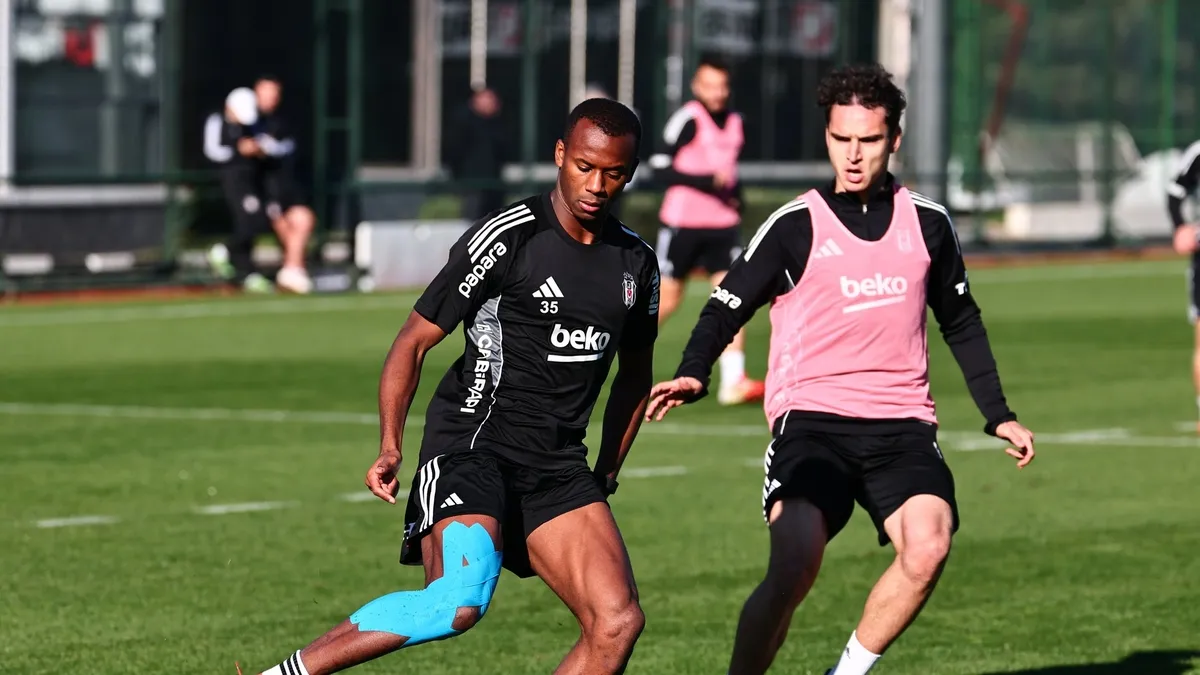 Beşiktaş'ta Çaykur Rizespor maçının hazırlıkları devam etti