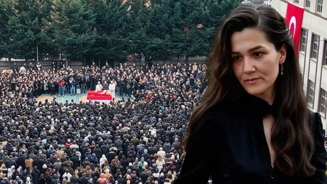 Öğretmen Fatma Nur Özçelik son yolculuğuna uğurlandı
