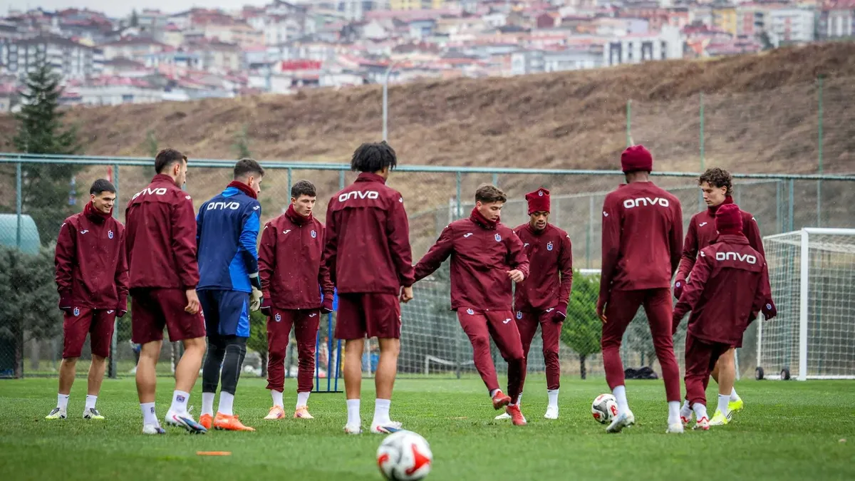 Trabzonspor'da Gaziantep FK maçı hazırlıkları devam etti