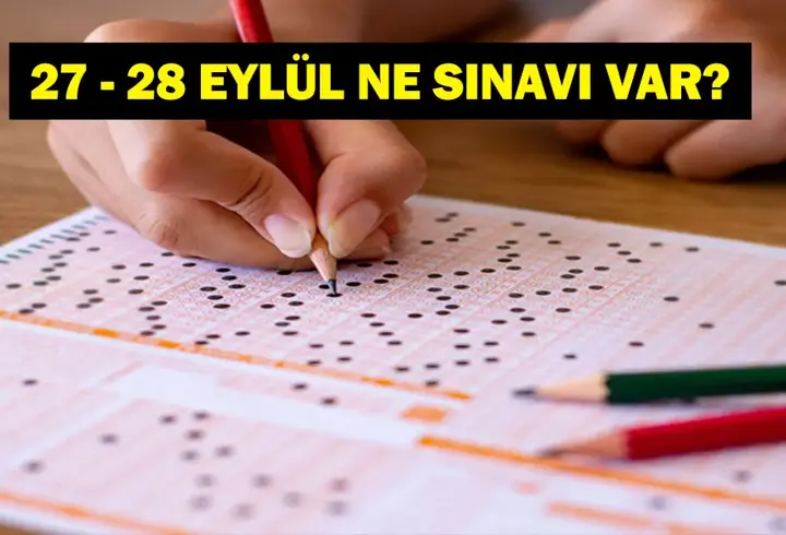 BUGÜN NE SINAVI VAR? 28 Eylül Ne Sınavı Var? e-YDS, HMGS ve İYÖS Ne Zaman? 28 Eylül 2025 ÖSYM Sınav Takvimi