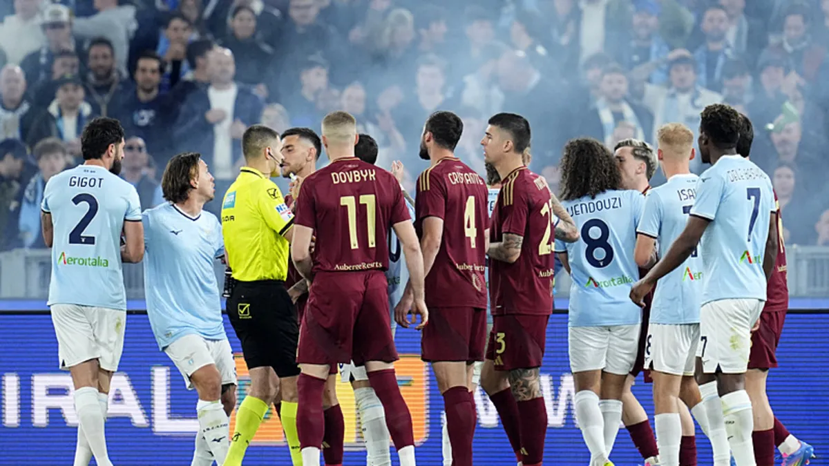 Lazio 1-1 Roma | MAÇ SONUCU-ÖZET (İtalya Serie A)