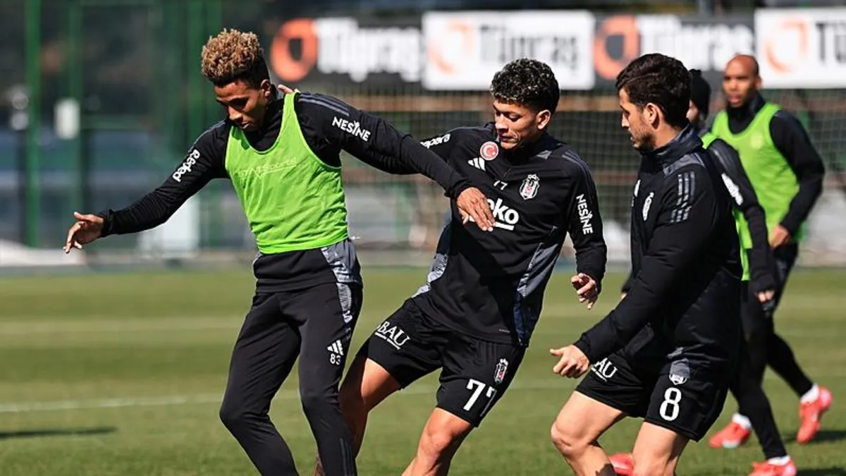 Beşiktaş'ta Gaziantep FK maçı hazırlıkları sürüyor