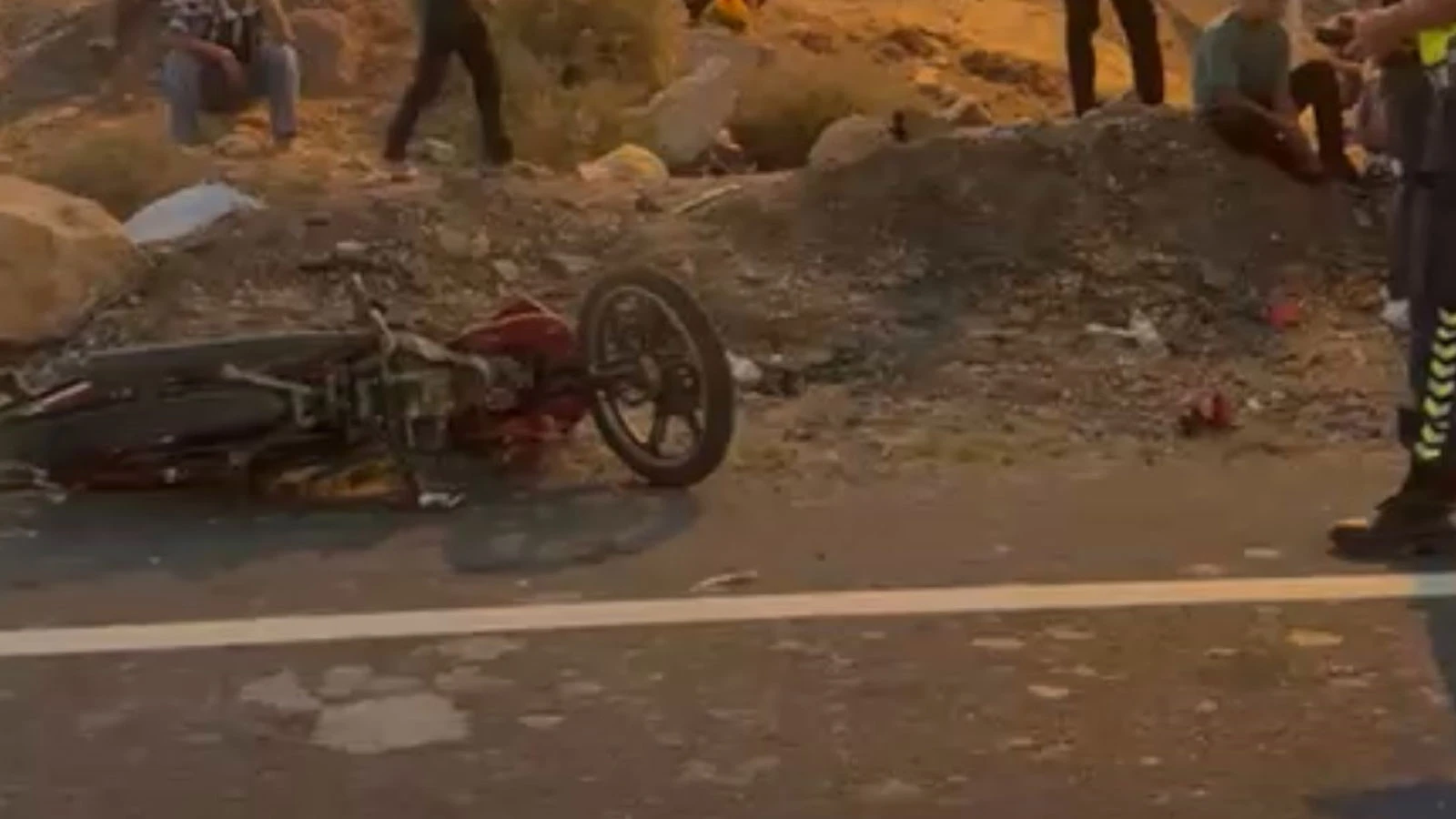 Mardin’de devrilen motosikletin sürücüsü hayatını kaybetti