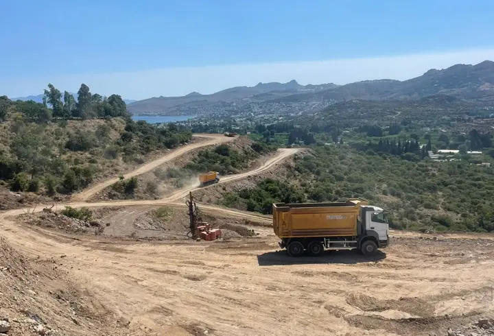 Bodrum'da 400 kişilik öğrenci yurdu için yapım çalışmaları başladı