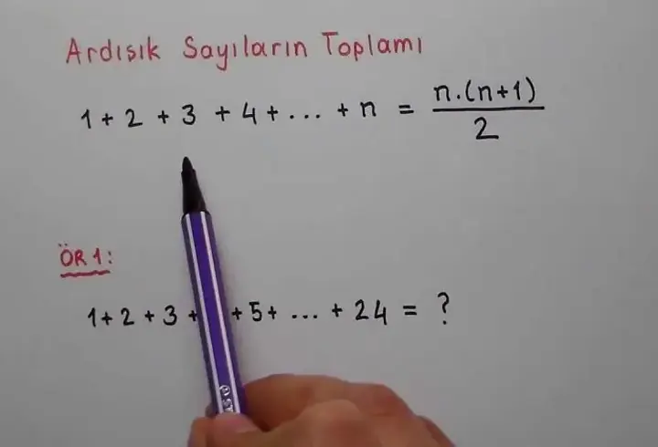 Ardışık Tek Ve Çift Sayıların Toplamı Nasıl Bulunur? Formülü Nedir?