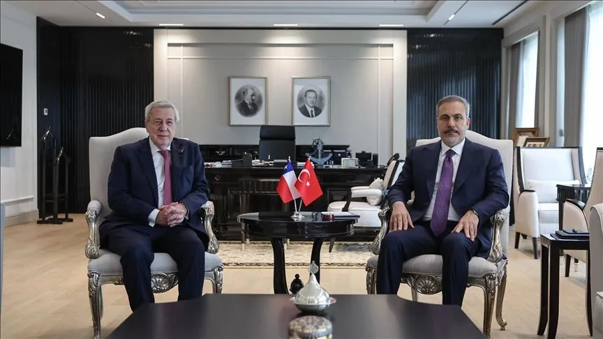 Dışişleri Bakanı Fidan, Şilili mevkidaşı van Klaveren ile Ankara'da görüştü