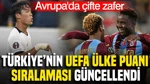 Beşiktaş Ve Trabzonspor'dan Avrupa'da Çifte Zafer: Ülke Puanı Sıralaması Güncellendi