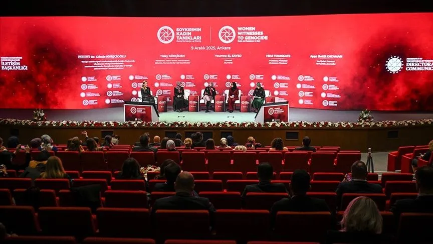 Ankara'da Soykırımın Kadın Tanıkları Gazze'de Medya ve Direniş Paneli düzenlendi
