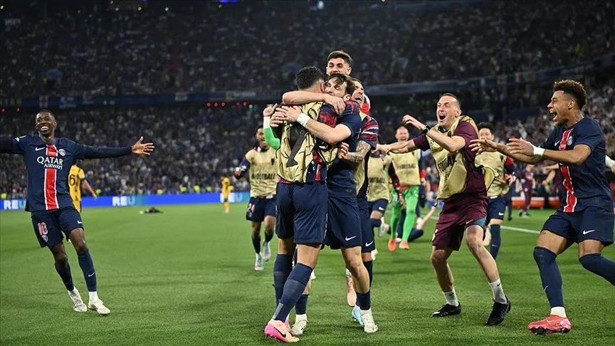 Paris Saint-Germain, Inter'i farklı yenerek Şampiyonlar Ligi şampiyonu oldu