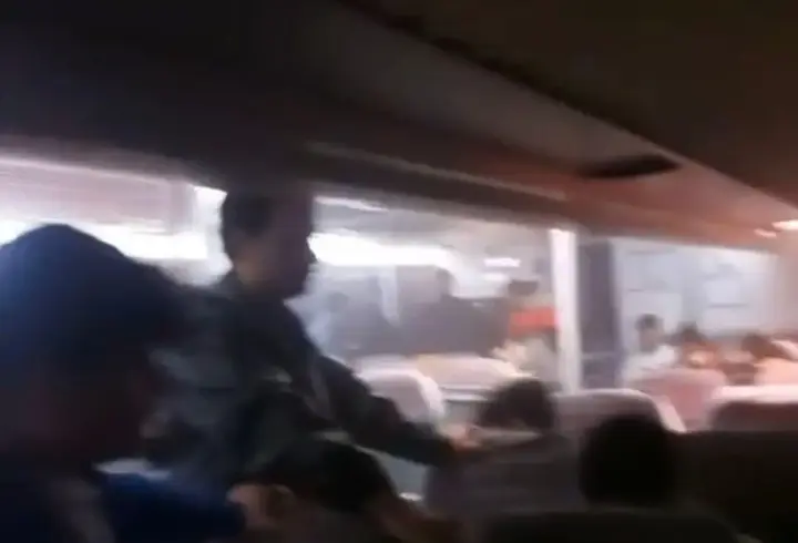 BUDO deniz otobüsünde yangın: 4 yolcu dumandan etkilendi