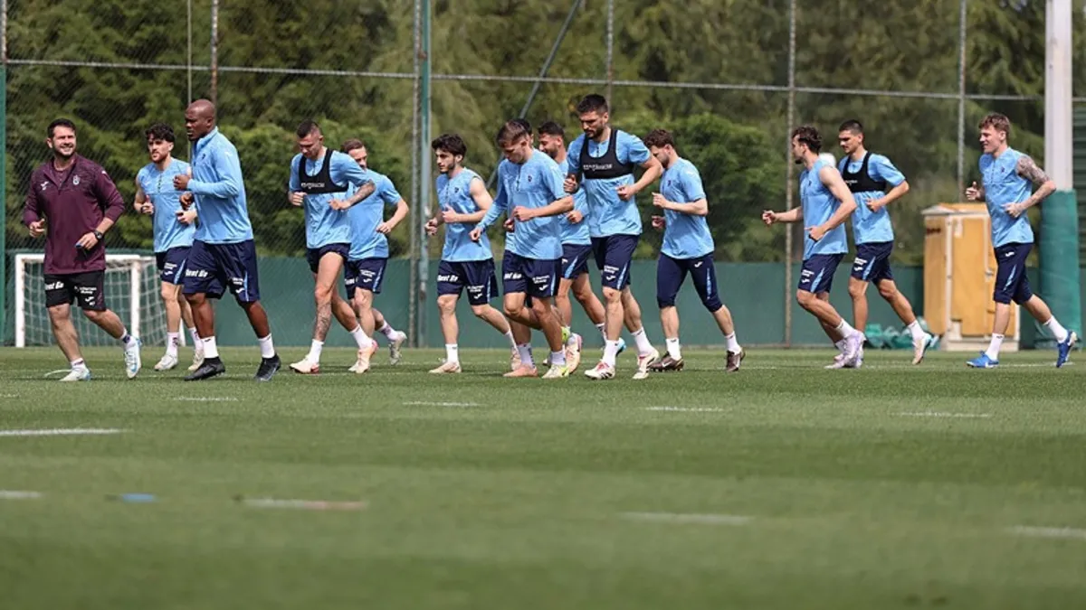 Trabzonspor'da Reeder Samsunspor maçı hazırlıkları