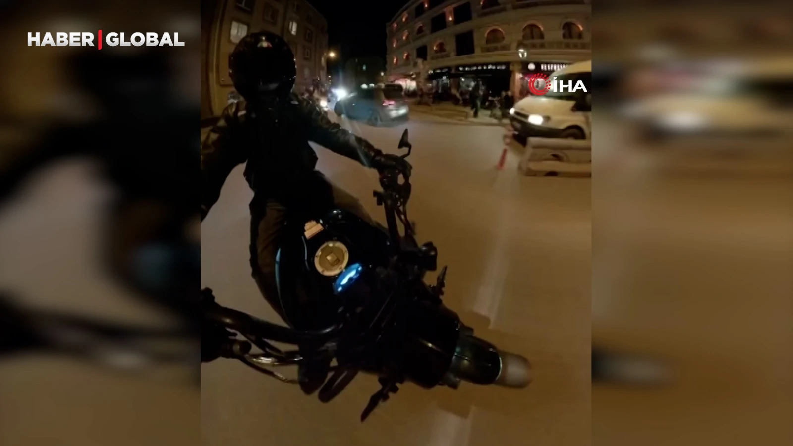 Motosikleti ile sergilediği hareketler 46 bin TL'ye mal oldu
