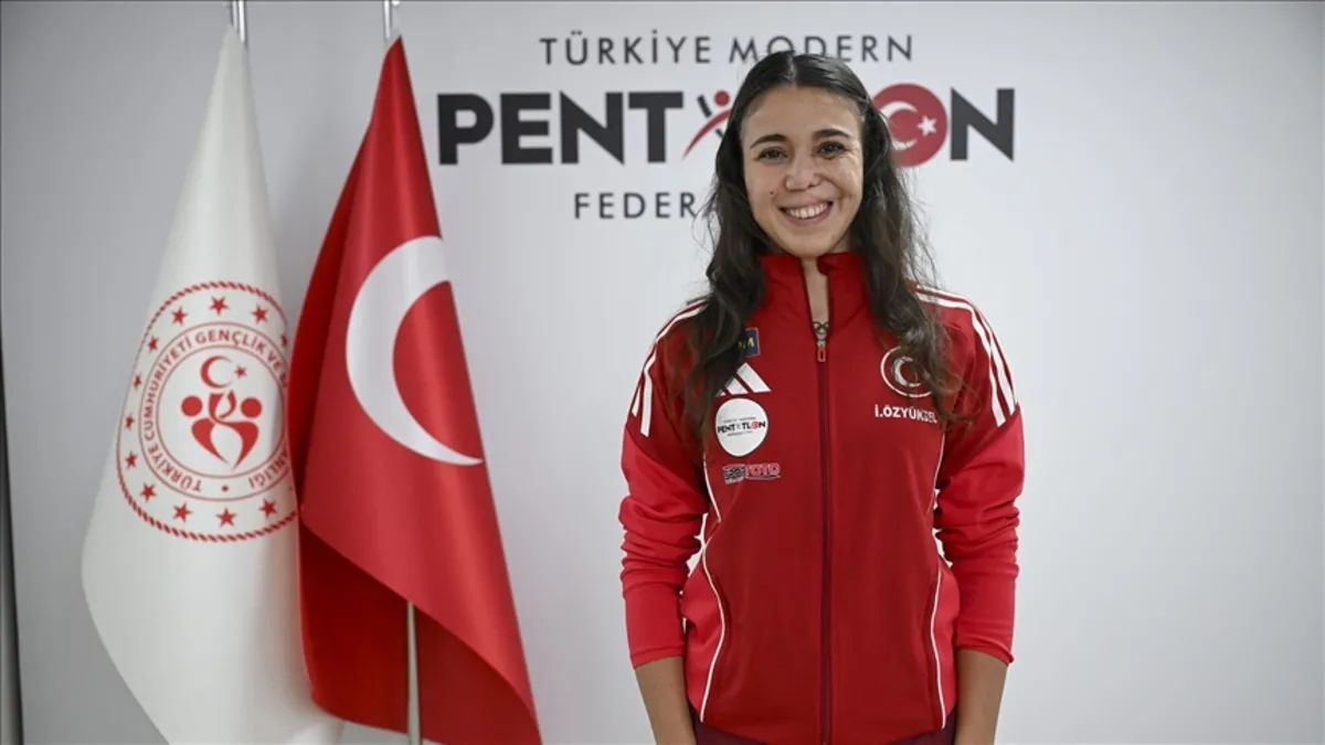 Milli pentatlet İlke'nin olimpiyat madalyası inancı!