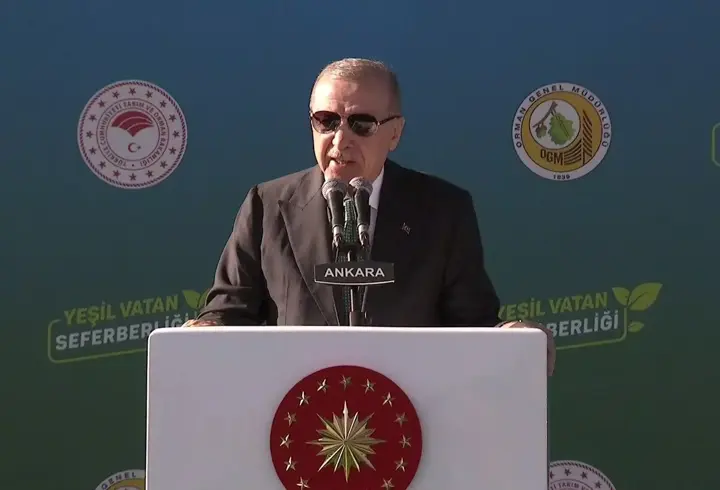 Cumhurbaşkanı Erdoğan: Ormanlarımız yaşam kaynağımız