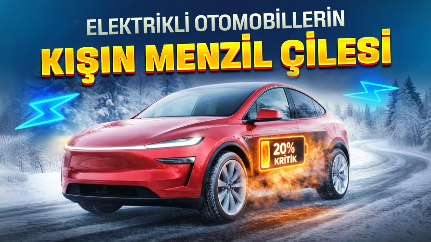 Elektrikli Otomobillerin Menzili Kışın Neden Düşer?