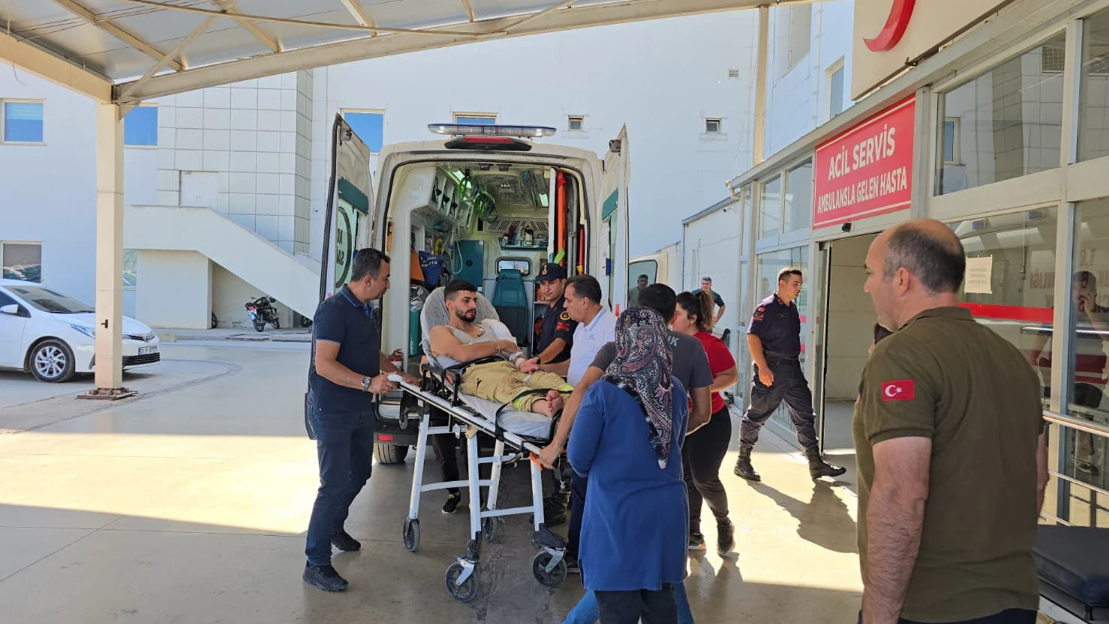 Adana'da yangın bölgesinde kaybolan işçiden sevindiren haber