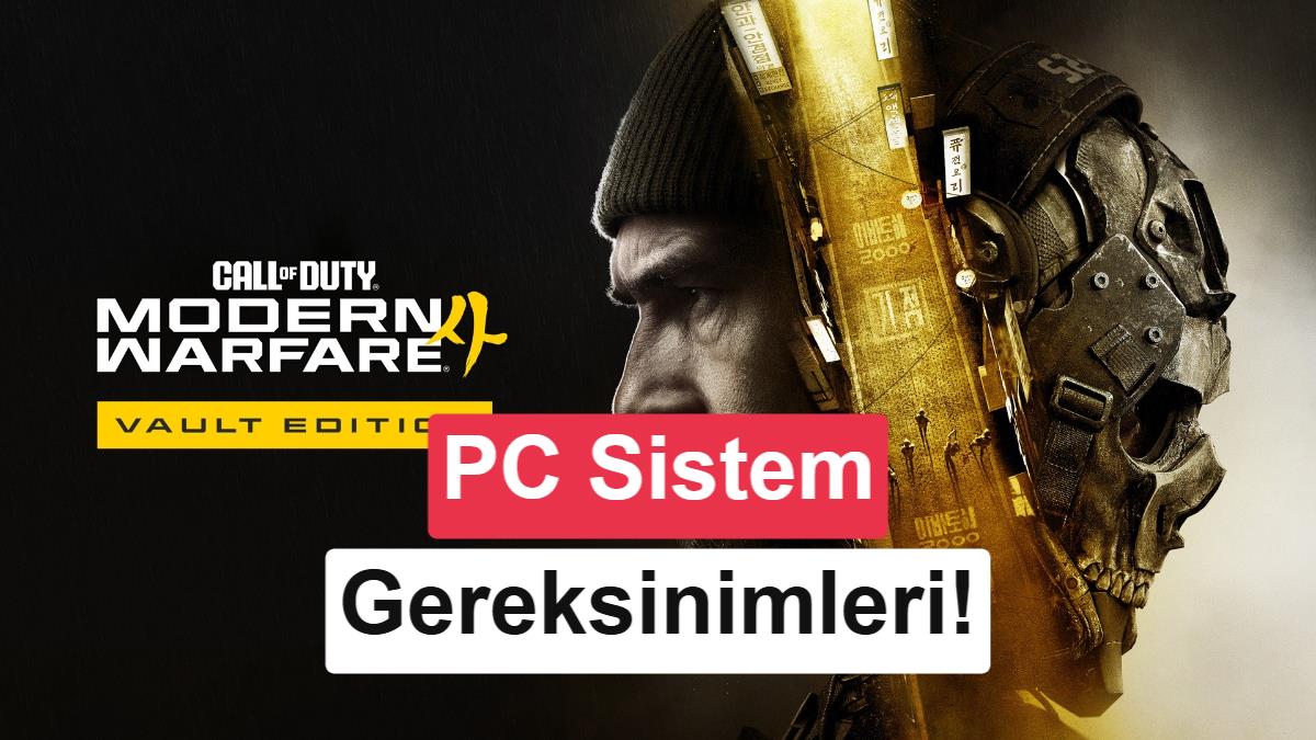Call of Duty: Modern Warfare 4 PC sistem gereksinimleri açıklandı