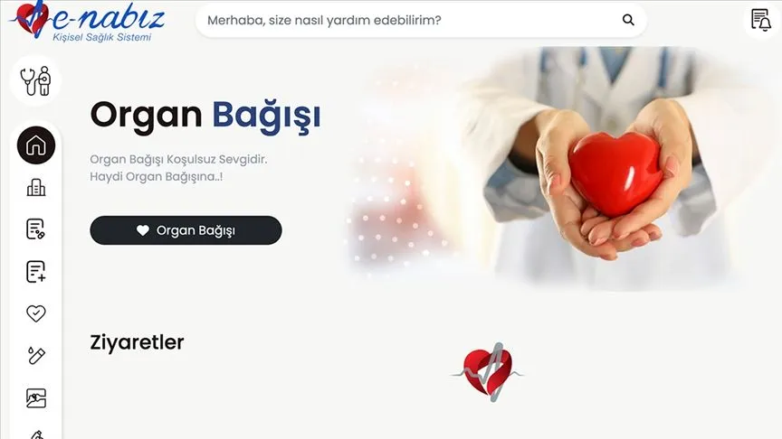 e-Nabız üzerinden iki ayda 45 bin kişi organ bağışında bulundu