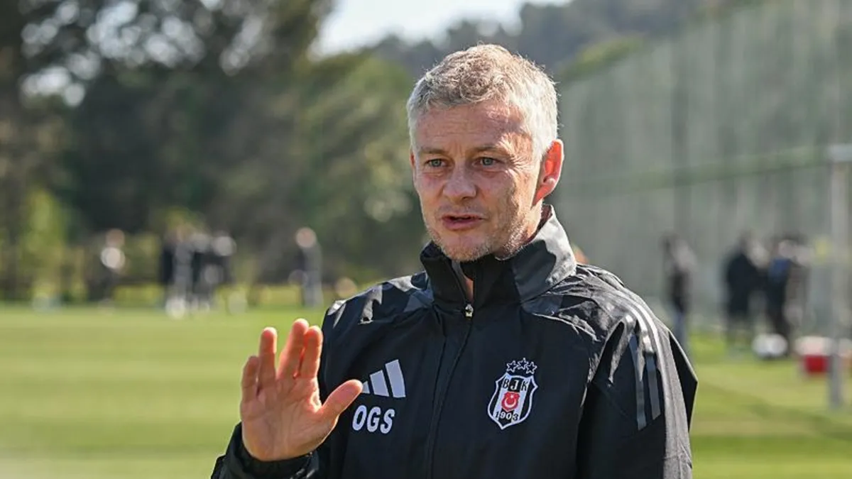 Beşiktaş Teknik Direktörü Solskjaer'den sakatlık açıklaması!