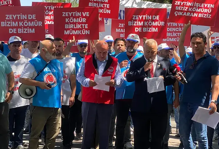 Milas muhtarlarından maden yasası değişikliğine destek