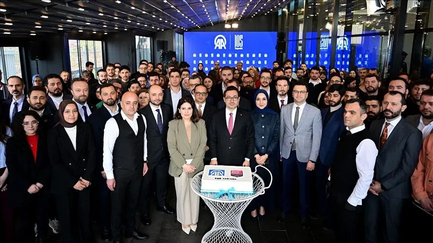 Anadolu Ajansının 105. kuruluş yıl dönümü İstanbul'da kutlandı