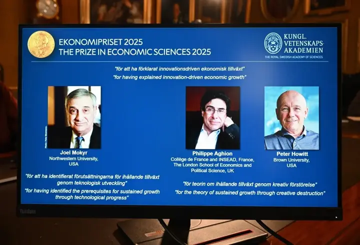 2025 Nobel Ekonomi Ödülü'nün sahipleri belli oldu