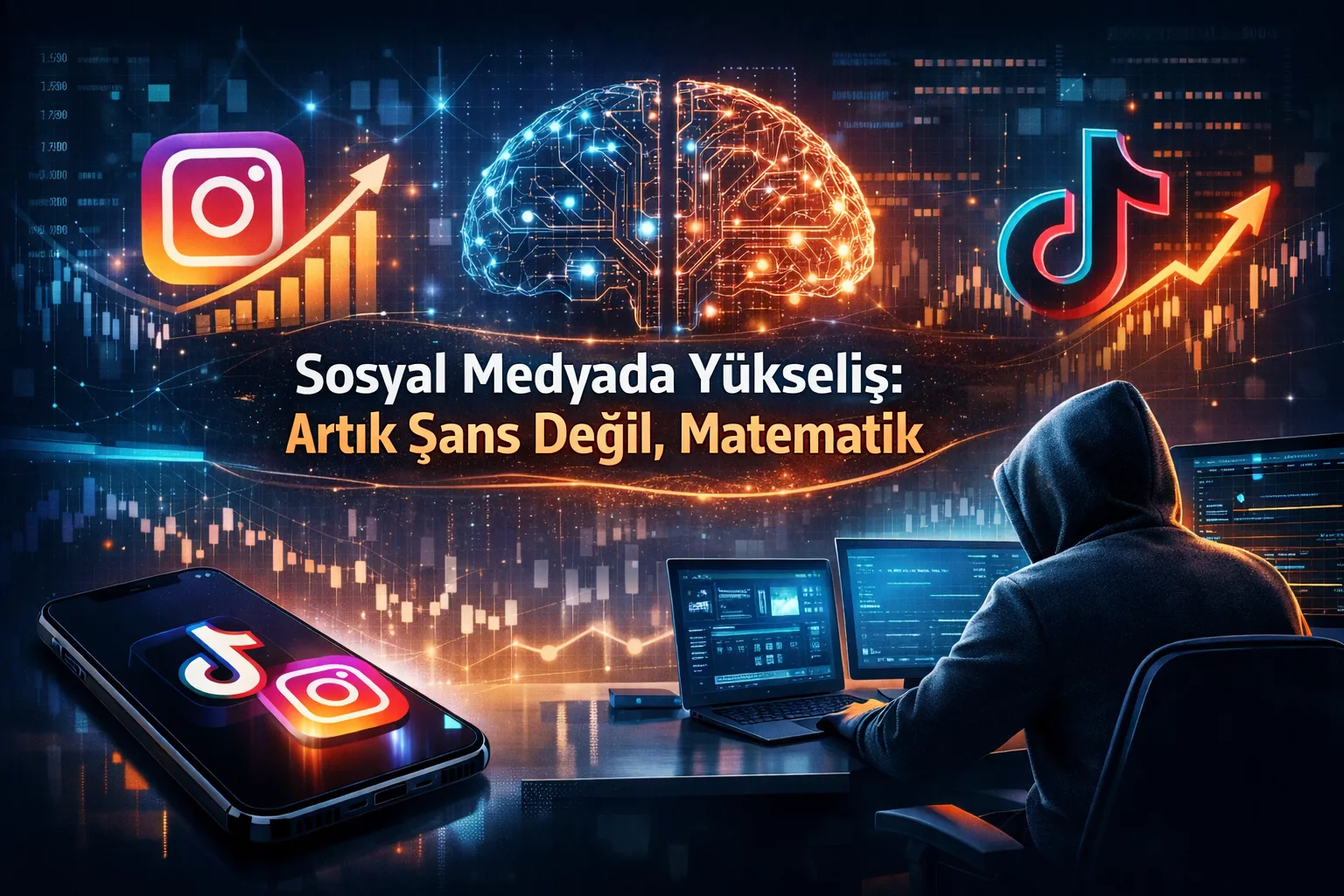 Sosyal Medyada Yükseliş: Artık Şans Değil, Matematik