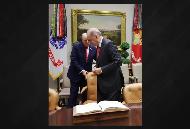 Beyaz Saray’da samimi zirve: Trump’tan Erdoğan’a özel jest
