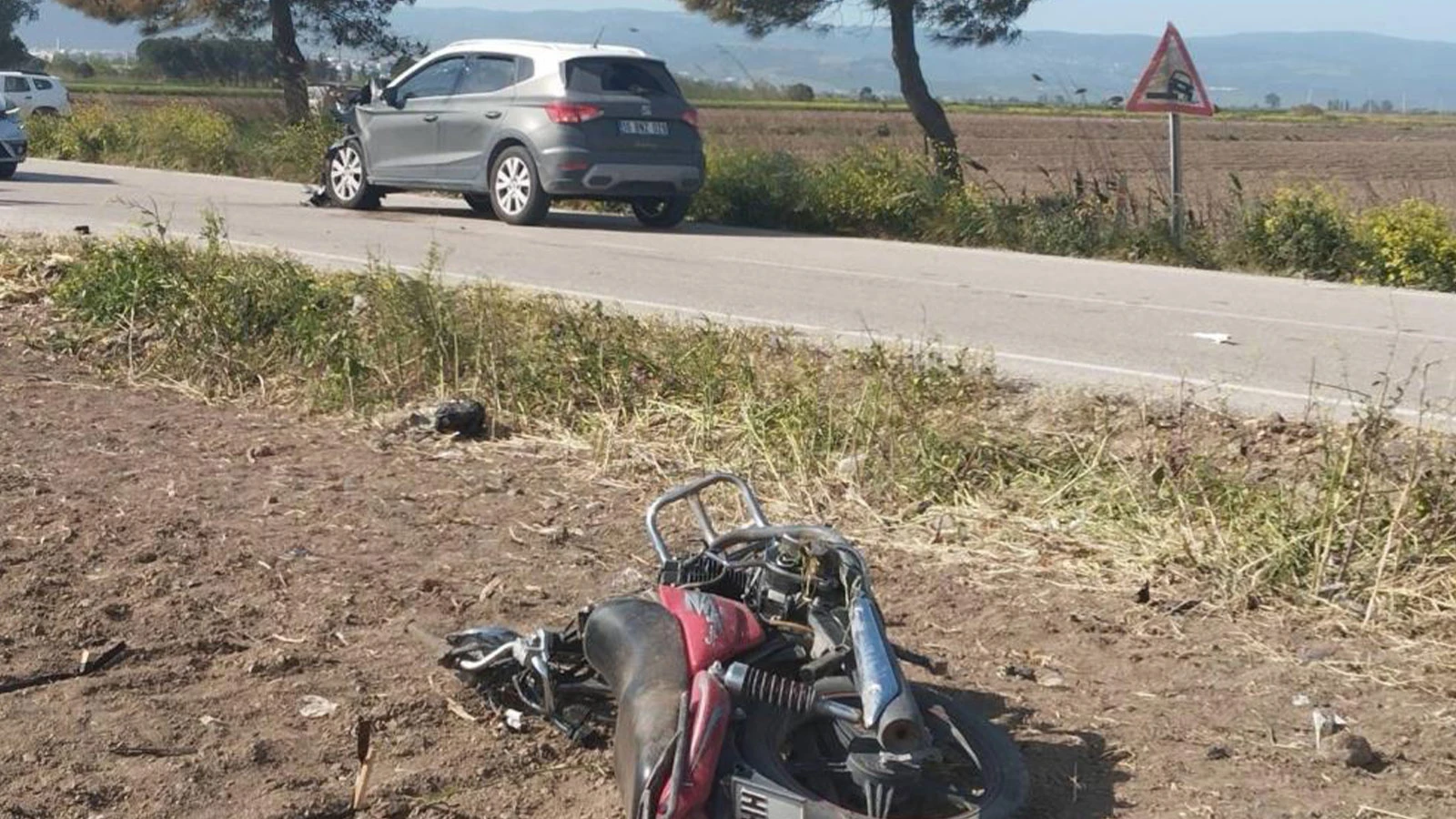 Bursa'da motosiklet ile otomobil çarpıştı: 1 ölü