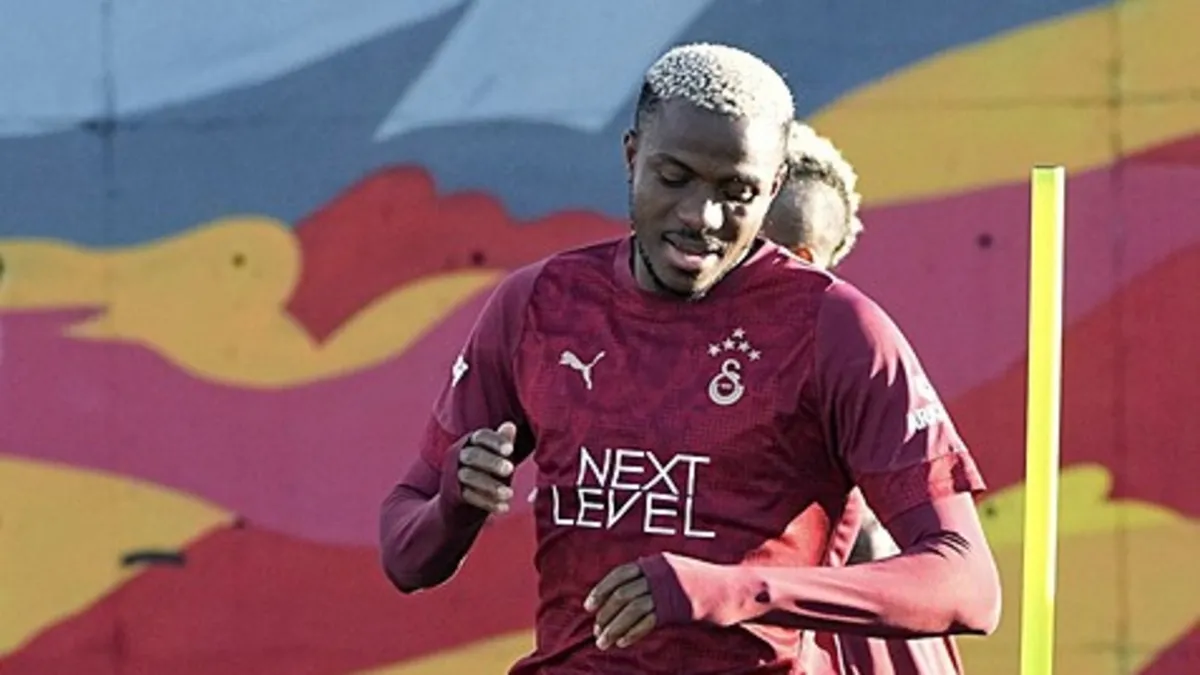 Osimhen'den Galatasaray'a müjdeli haber! O maçta kadroda olacak