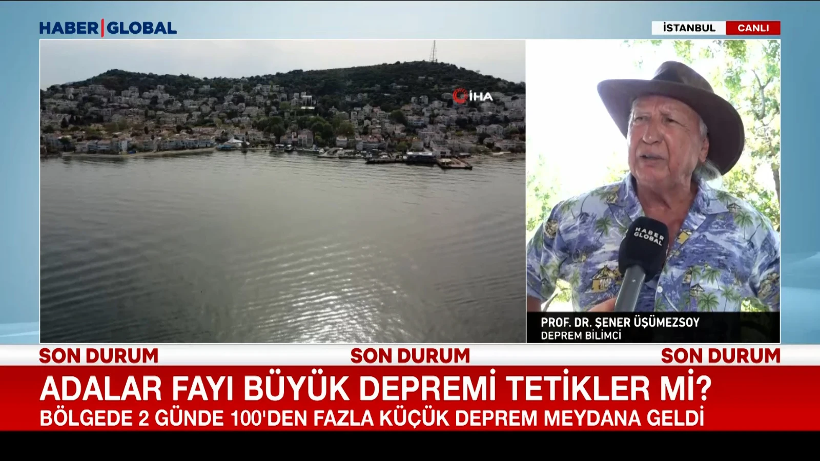 "Adalar Fayı" büyük depremi tetikler mi? Prof. Dr. Şener Üşümezsoy açıkladı
